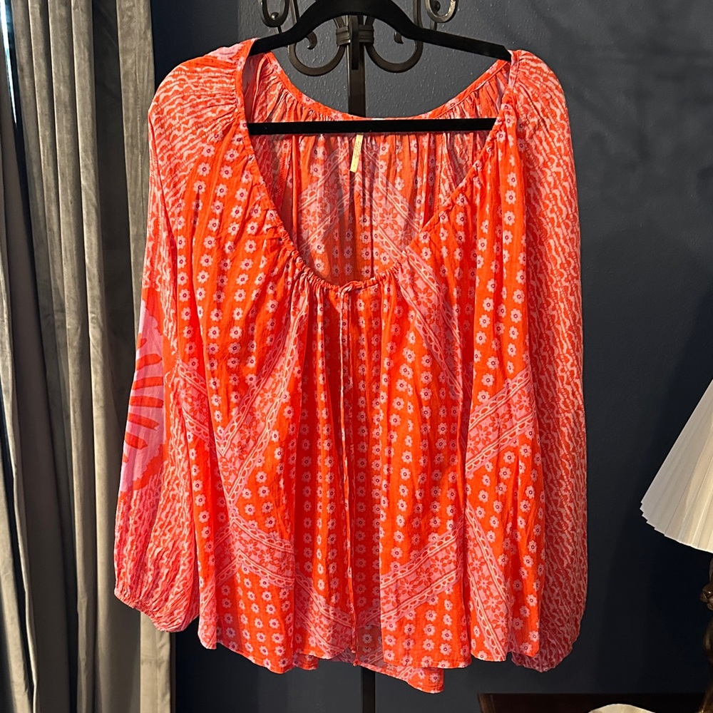 FP Movement by Free People Elena Floral Blouse